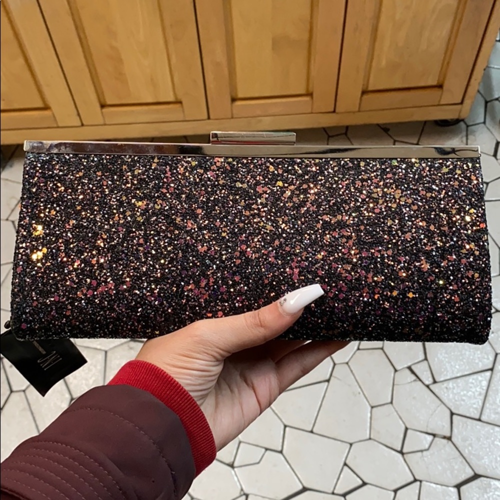 Brand new sparkly inc clutch